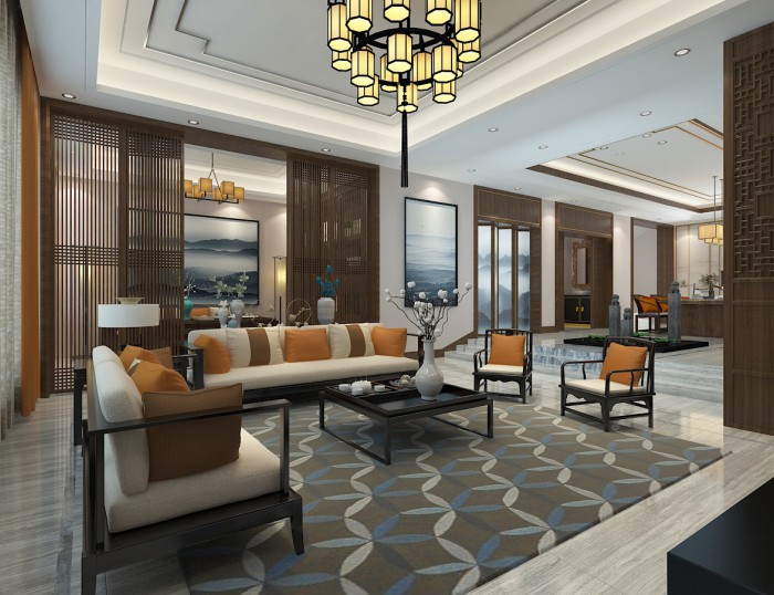 鴻圖裝飾：優(yōu)雅的中式風格點綴現(xiàn)代空間